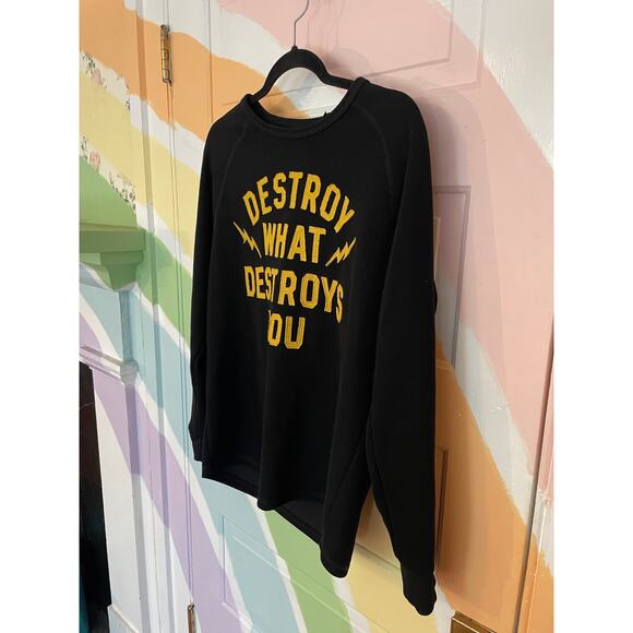 Go Fast Don't Die "Destroy What Destroys You” Vintage Moto Jersey - Sz Large - Picture 2 of 10